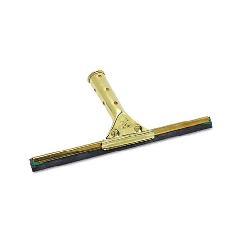 Golden Clip Brass Squeegee Complete, 12" Wide