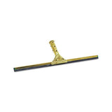 Golden Clip Brass Squeegee Complete, 18" Wide