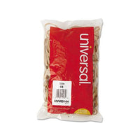 Rubber Bands, Size 64, 0.04" Gauge, Beige, 1 Lb Bag, 320-pack