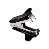Jaw Style Staple Remover, Black