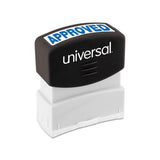 Message Stamp, Approved, Pre-inked One-color, Blue