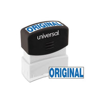 Message Stamp, Original, Pre-inked One-color, Blue