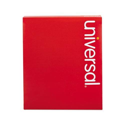 Four-section Pressboard Classification Folders, 1 Divider, Letter Size, Red, 10-box