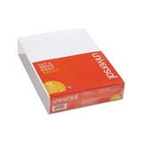 Glue Top Pads, Wide-legal Rule, 8.5 X 11, White, 50 Sheets, Dozen