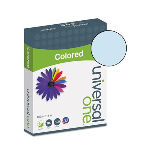 Deluxe Colored Paper, 20lb, 8.5 X 11, Blue, 500-ream