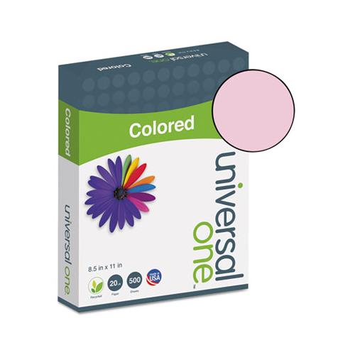 Deluxe Colored Paper, 20lb, 8.5 X 11, Pink, 500-ream