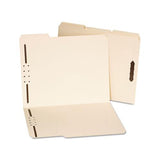 Deluxe Reinforced Top Tab Folders With Two Fasteners, 1-3-cut Tabs, Letter Size, Manila, 50-box