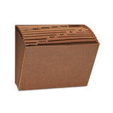 Expanding Files, 12 Sections, 1-12-cut Tab, Letter Size, Redrope