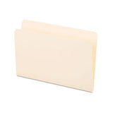 Top Tab Manila File Folders, Straight Tab, Legal Size, 11 Pt. Manila, 100-box