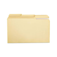 Double-ply Top Tab Manila File Folders, 1-3-cut Tabs, Legal Size, 100-box