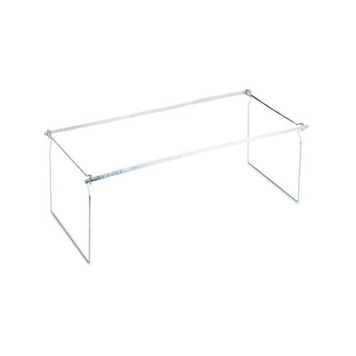 Screw-together Hanging Folder Frame, Letter Size, 23" To 26.77" Long, Silver