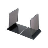 Metal Mesh Bookends, 5 3-8" X 6 3-4", Black