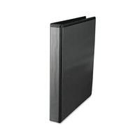 Slant-ring View Binder, 3 Rings, 1" Capacity, 11 X 8.5, Black