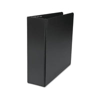 Deluxe Non-view D-ring Binder With Label Holder, 3 Rings, 3" Capacity, 11 X 8.5, Black