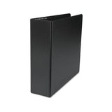 Deluxe Non-view D-ring Binder With Label Holder, 3 Rings, 3" Capacity, 11 X 8.5, Black