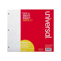 Filler Paper, 3-hole, 8.5 X 11, Medium-college Rule, 100-pack
