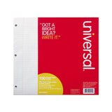 Filler Paper, 3-hole, 8.5 X 11, Medium-college Rule, 100-pack