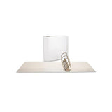 Slant-ring View Binder, 3 Rings, 5" Capacity, 11 X 8.5, White