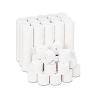 Impact & Inkjet Print Bond Paper Rolls, 0.5" Core, 2.25" X 165ft, White, 100-carton