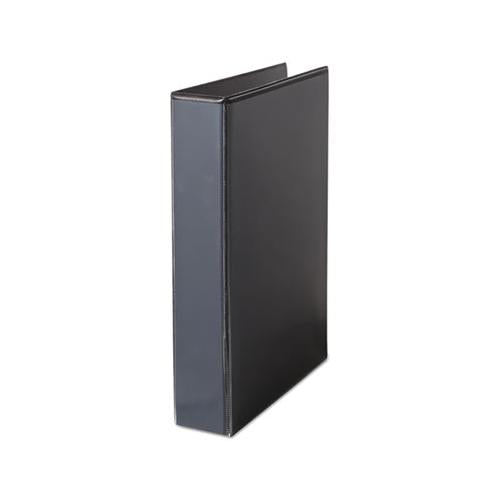 Deluxe Easy-to-open D-ring View Binder, 3 Rings, 1.5" Capacity, 11 X 8.5, Black