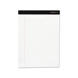 Premium Ruled Writing Pads, Wide-legal Rule, 8.5 X 11, White, 50 Sheets, 12-pack