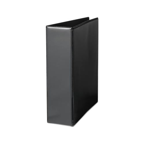 Deluxe Easy-to-open D-ring View Binder, 3 Rings, 3" Capacity, 11 X 8.5, Black