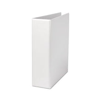 Deluxe Easy-to-open D-ring View Binder, 3 Rings, 3" Capacity, 11 X 8.5, White