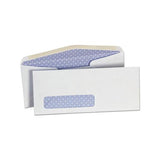 Business Envelope, #10, Commercial Flap, Gummed Closure, 4.13 X 9.5, White, 500-box