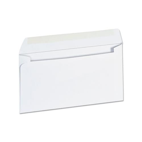 Business Envelope, #6 3-4, Square Flap, Gummed Closure, 3.63 X 6.5, White, 500-box