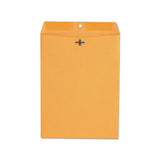 Kraft Clasp Envelope, #90, Square Flap, Clasp-gummed Closure, 9 X 12, Brown Kraft, 100-box