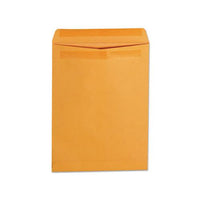 Self-stick Open-end Catalog Envelope, #10 1-2, Square Flap, Self-adhesive Closure, 9 X 12, Brown Kraft, 250-box