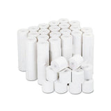 Impact & Inkjet Print Bond Paper Rolls, 0.5" Core, 2.25" X 126ft, White, 100-carton