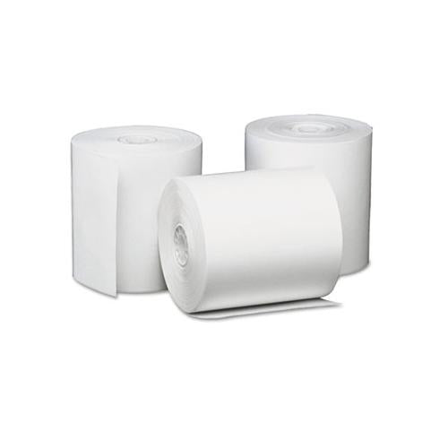 Direct Thermal Printing Paper Rolls, 3.13" X 230 Ft, White, 50-carton