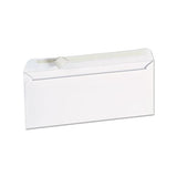 Peel Seal Strip Business Envelope, #10, Square Flap, Self-adhesive Closure, 4.13 X 9.5, White, 100-box