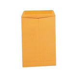 Catalog Envelope, #1 3-4, Square Flap, Gummed Closure, 6.5 X 9.5, Brown Kraft, 500-box