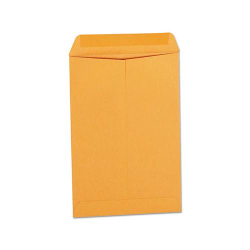 Catalog Envelope, #1 3-4, Square Flap, Gummed Closure, 6.5 X 9.5, Brown Kraft, 500-box