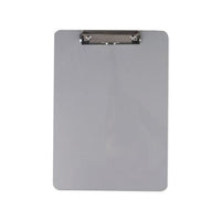 Aluminum Clipboard With Low Profile Clip, 1-2" Capacity, 8 X 11 1-2 Sheets
