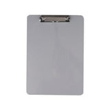 Aluminum Clipboard With Low Profile Clip, 1-2" Capacity, 8 X 11 1-2 Sheets