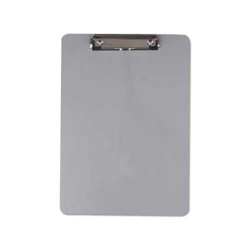 Aluminum Clipboard With Low Profile Clip, 1-2" Capacity, 8 X 11 1-2 Sheets