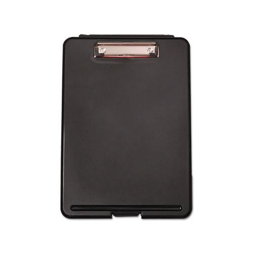 Storage Clipboard, 1-2" Capacity, 8 1-2 X 11, Black