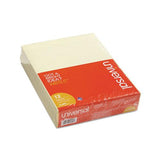 Glue Top Pads, Narrow Rule, 8.5 X 11, Canary, 50 Sheets, Dozen