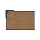 Tech Cork Board, 24 X 18, Cork, Black Frame