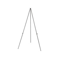 Instant Setup Foldaway Easel, Adjusts 15" To 61" High, Steel, Black