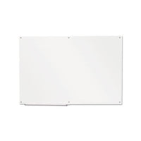 Frameless Glass Marker Board, 72" X 48", White