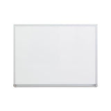 Dry-erase Board, Melamine, 24 X 18, Satin-finished Aluminum Frame