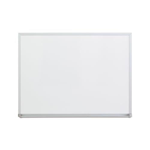 Dry-erase Board, Melamine, 24 X 18, Satin-finished Aluminum Frame