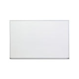 Dry Erase Board, Melamine, 36 X 24, Satin-finished Aluminum Frame