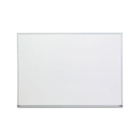 Dry Erase Board, Melamine, 48 X 36, Satin-finished Aluminum Frame