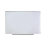 Dry Erase Board, Melamine, 72 X 48, Satin-finished Aluminum Frame