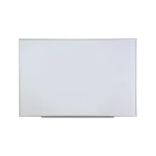 Dry Erase Board, Melamine, 72 X 48, Satin-finished Aluminum Frame